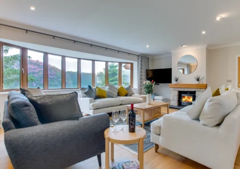 The living room at Sundance, Ashton