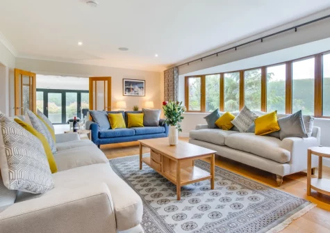 The living room at Sundance, Ashton