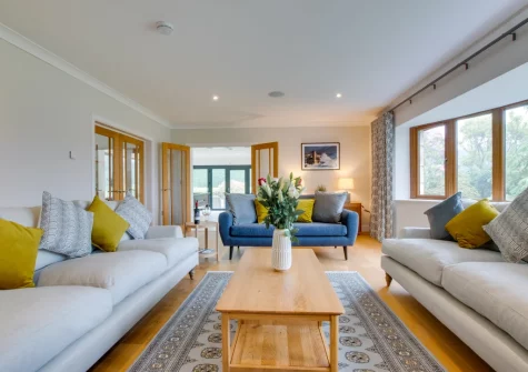 The living room at Sundance, Ashton