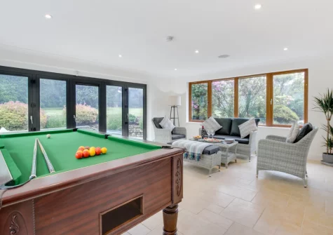 The second living & games room at Sundance, Ashton