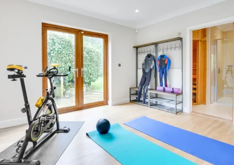 The gym at Sundance, Ashton