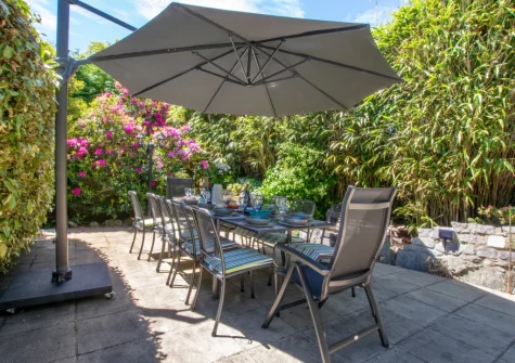 The patio & alfresco dining area at Sundance, Ashton
