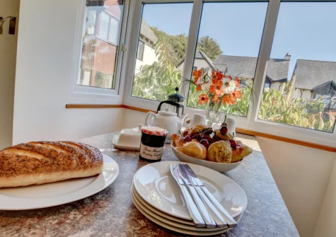 The kitchen at Sundowner, Croyde