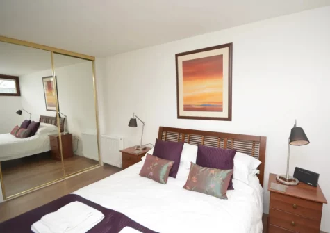 The bedroom at Sundowner, Nautilus, Westward Ho!