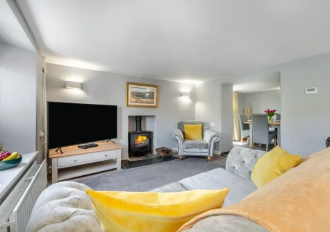 The living area at Sunflower, Bush