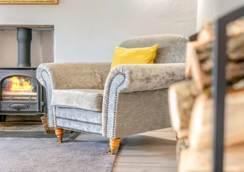 The living area at Sunflower, Bush