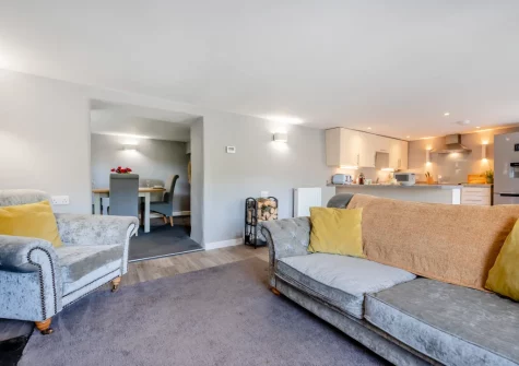 The living area at Sunflower, Bush