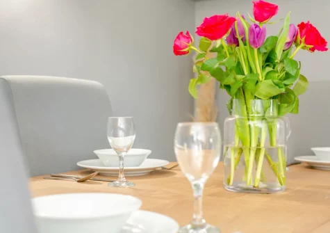 The dining room at Sunflower, Bush