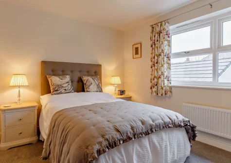 Bedroom #1 at Sunny View, Appledore