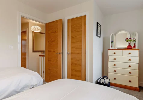 Bedroom #2 at Sunny View, Appledore