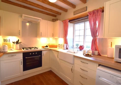 The kitchen at Sunnyside, Helstone