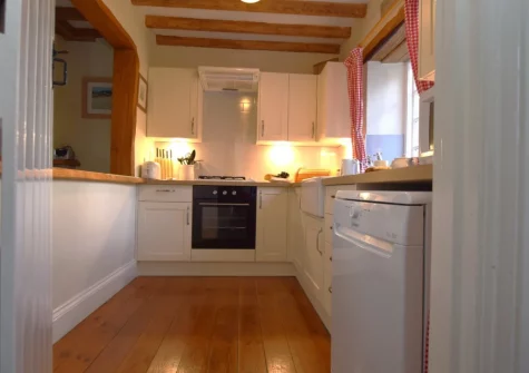 The kitchen at Sunnyside, Helstone