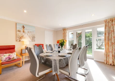The dining area at Sunnyside House, Shaldon
