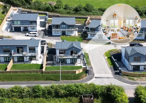 Sunset Bay, with stunning waterside views, is located just a stroll to the centre of the charming fishing village of Appledore