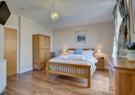 Bedroom #1 at Sunset View, Ilfracombe