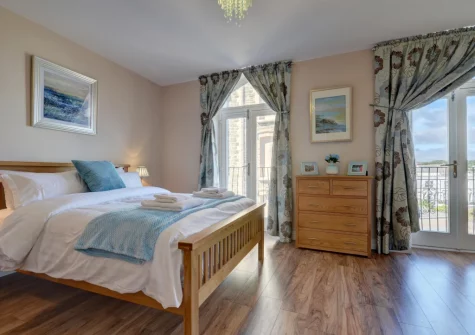 Bedroom #1 at Sunset View, Ilfracombe