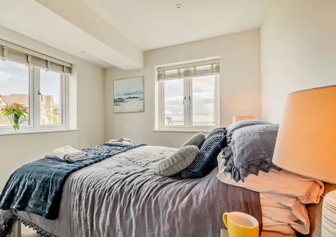 Bedroom #1 at Sunset View, Polruan