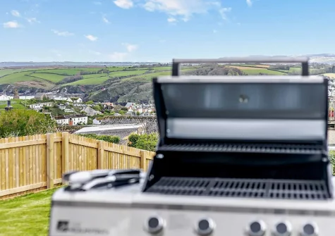 Enjoy far reaching views from Sunset View, Polruan