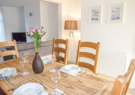 The dining area at Sunvale, Teignmouth