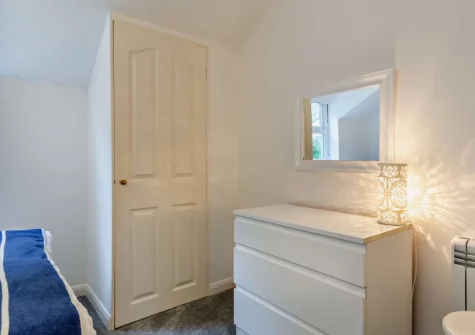 Bedroom #2 at Surf View, Porthleven