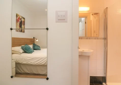 Bedroom #2 & en-suite at Surf View, Woolacombe