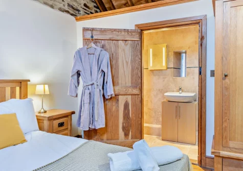 Bedroom #1 at Swallow Barn Lakes, St Giles-on-the-Heath