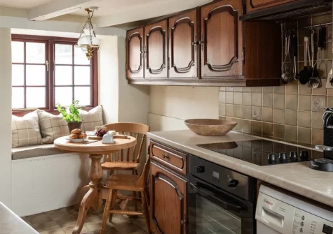 The kitchen at Swallow Cottage, Port Isaac