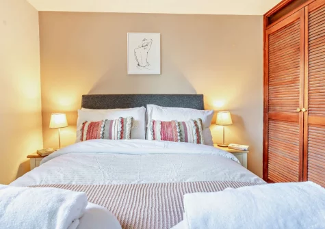 Bedroom #1 at Swallowfield Cottage, Newton Poppleford