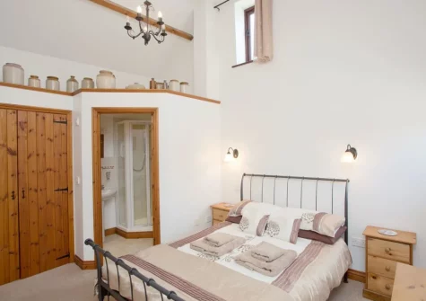 Bedroom #1 at Swallows Cottage, Alwington