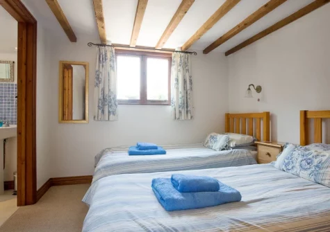 Bedroom #2 at Swallows Cottage, Alwington