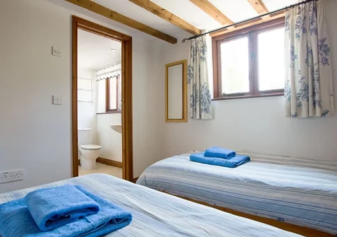 Bedroom #2 at Swallows Cottage, Alwington