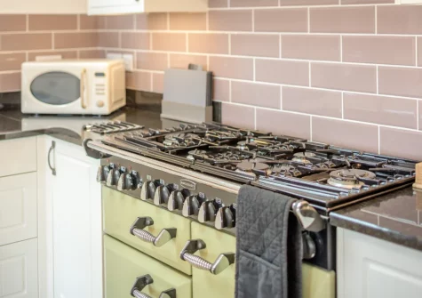The kitchen at Swallows Nest, Ford