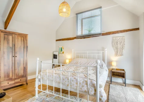 The bedroom at Swallows Nest, Ford