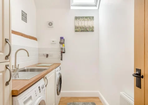 The utility room at Swallows Nest, Ford