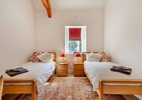 Bedroom #2 at Swallows Nest, Luppitt