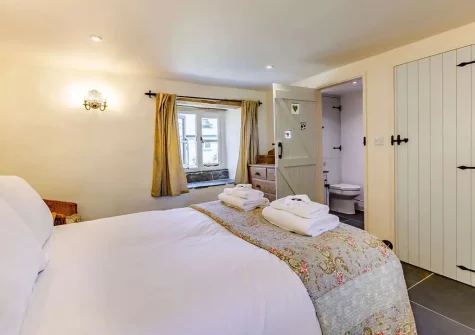 Bedroom #1 at Swallows Rest, Laneast