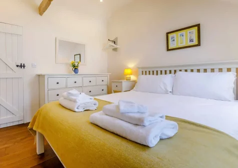 Bedroom #2 at Swallows Rest, Laneast