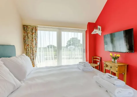 Bedroom #4 at Swallows Rest, Laneast