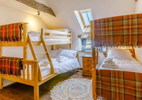 Bedroom #5 at Swallows Rest, Laneast