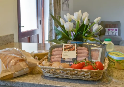 Enjoy a welcome packof provisions when you stay at Swallows Retreat, Edistone