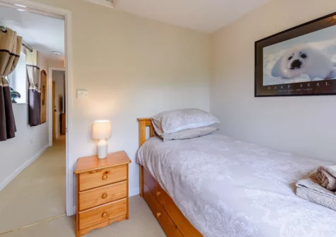 Bedroom #2 at Swallows Return, Woolfardisworthy