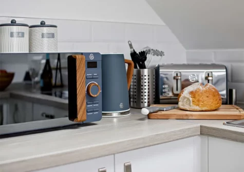The kitchen at Swanston Lodge, Paignton