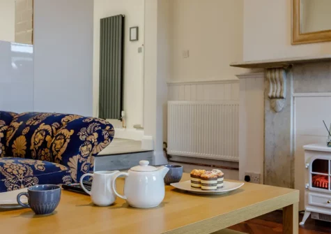 The living room at Swanston Retreat, Paignton