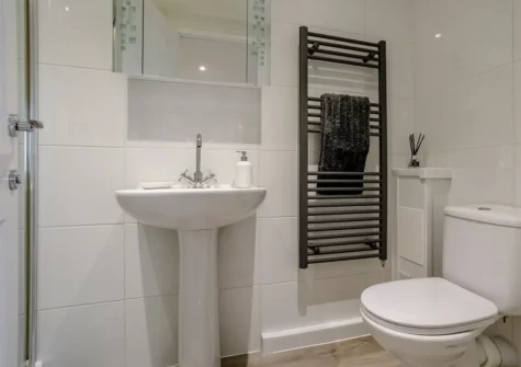 The bathroom at Swanston Retreat, Paignton