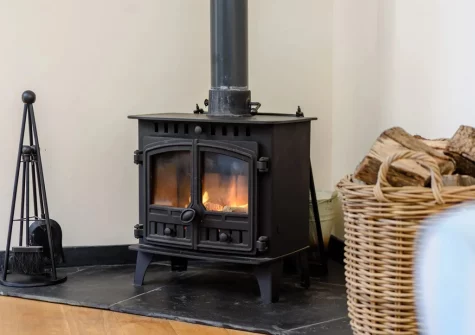 The living room at Sweetcombe Roost, Sidbury