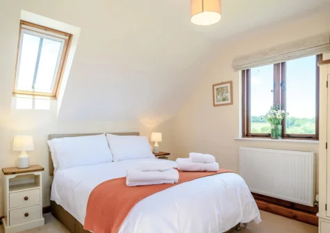 Bedroom #1 at Sweetcombe Roost, Sidbury