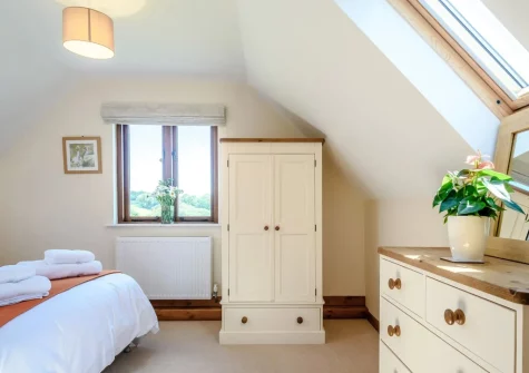 Bedroom #1 at Sweetcombe Roost, Sidbury