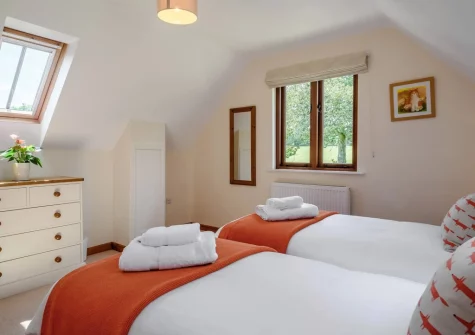 Bedroom #2 at Sweetcombe Roost, Sidbury