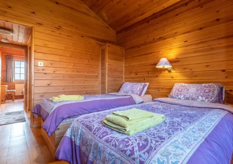 Bedroom #2 at Swift Lodge 17, Clovelly Lakes, Higher Clovelly