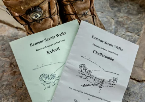 Enjoy the network of countryside footpaths from the front door when you stay at Swincombe Mill, Challacombe